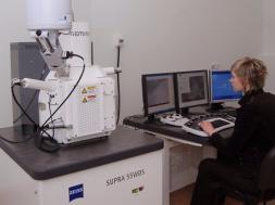 РАСТРАВЫ ЭЛЕКТРОННЫ МІКРАСКОП SUPRA-55WDS З СІСТЭМАЙ РЕНТГЕНАСПЕКТРАЛЬНАГА МИКРААНАЛIЗА INCA ENERGY 350