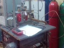 Experimental setup for investigation of sorption characteristics of methane sorbents