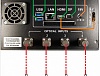 Multi-channel high temperature meter having strong emi immunity